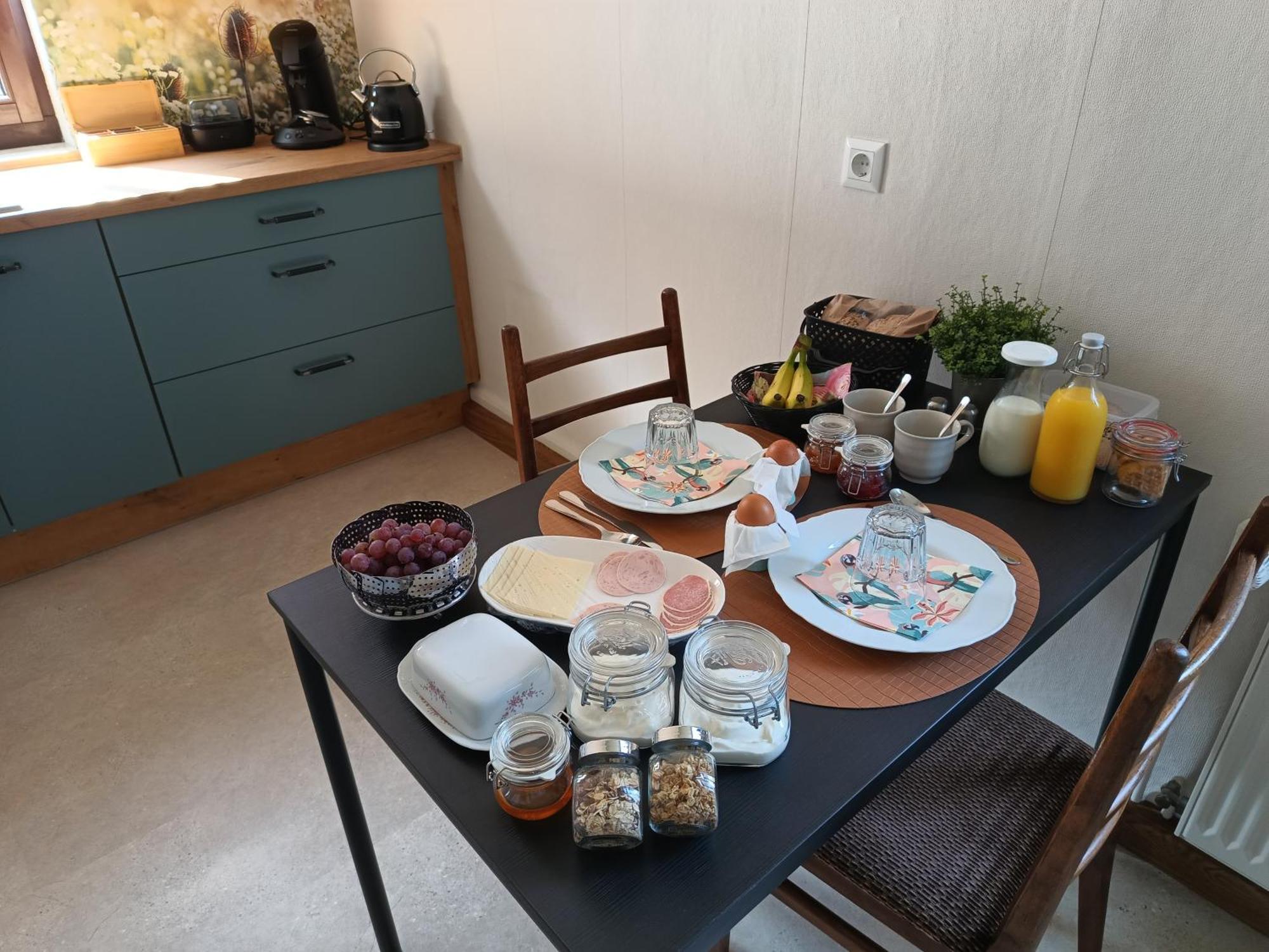 Minicamping Und B&B Apartment Hintergarten Niederorschel Extérieur photo