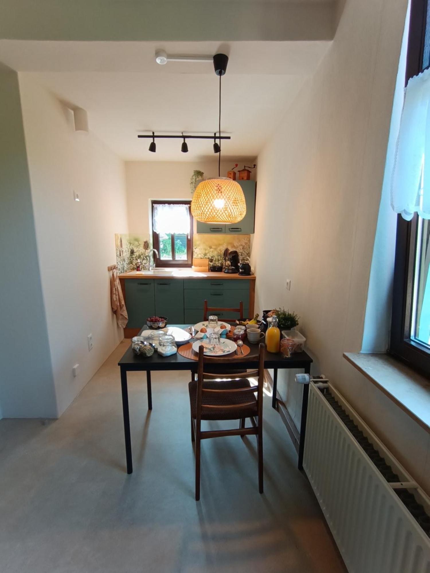 Minicamping Und B&B Apartment Hintergarten Niederorschel Extérieur photo