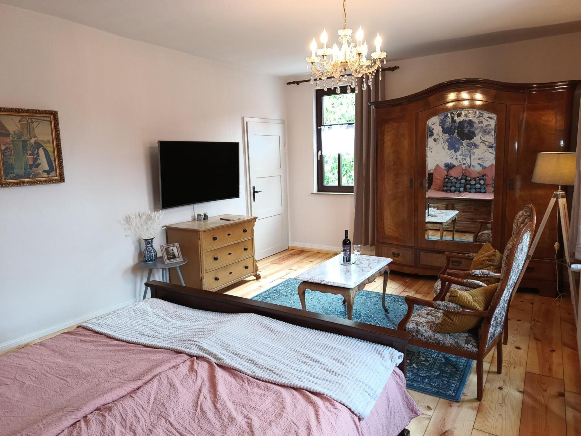 Minicamping Und B&B Apartment Hintergarten Niederorschel Extérieur photo